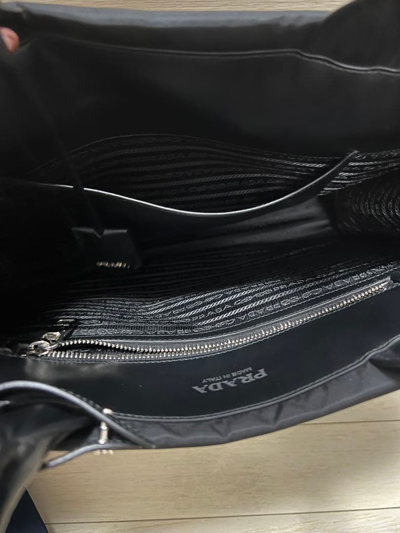【さぼてん】プラダ PRADA ナイロントートバッグ 1BA356