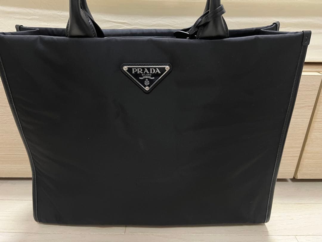 【さぼてん】プラダ PRADA ナイロントートバッグ 1BA356