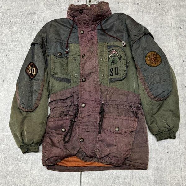 80s YAMAHA スキー スノボウェア 上下 セットアップ 刺繍ロゴ ヤマハ