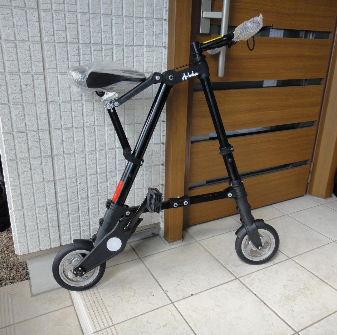 A型自転車 折りたたみ自転車 車載用 旅行 アウトドア 8インチタイヤ