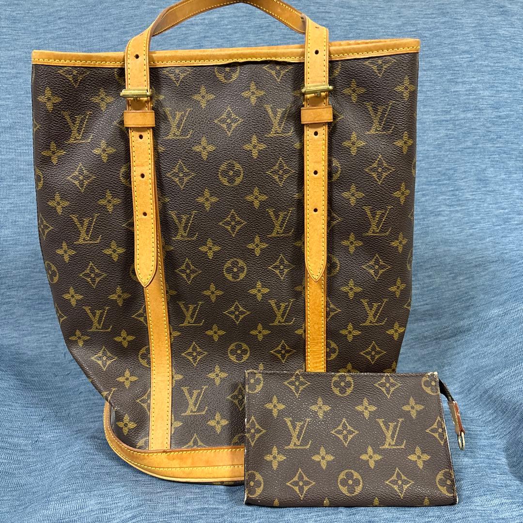 ルイ・ヴィトン トートバッグ バケット モノグラム バケツ型