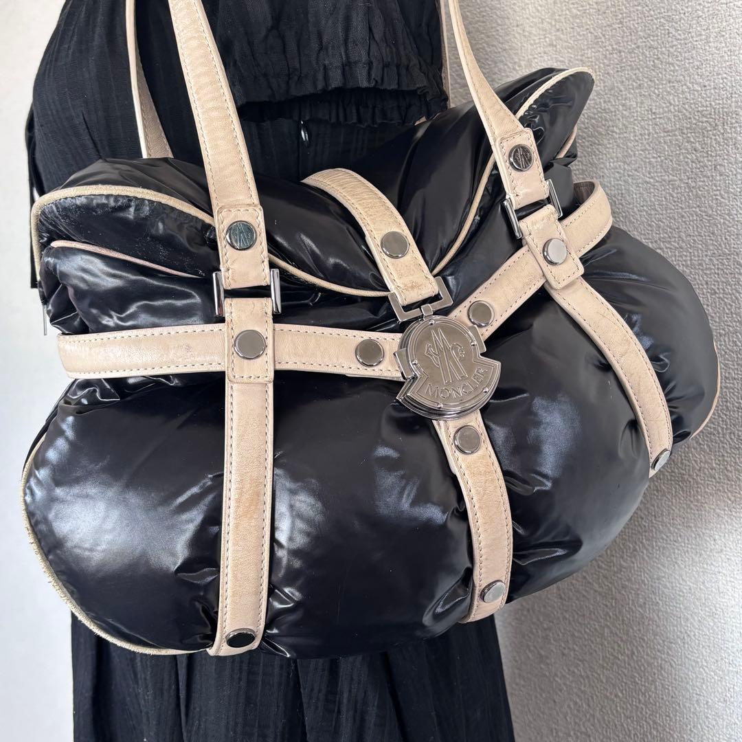 MONCLER☆ダウン ショルダーバッグ