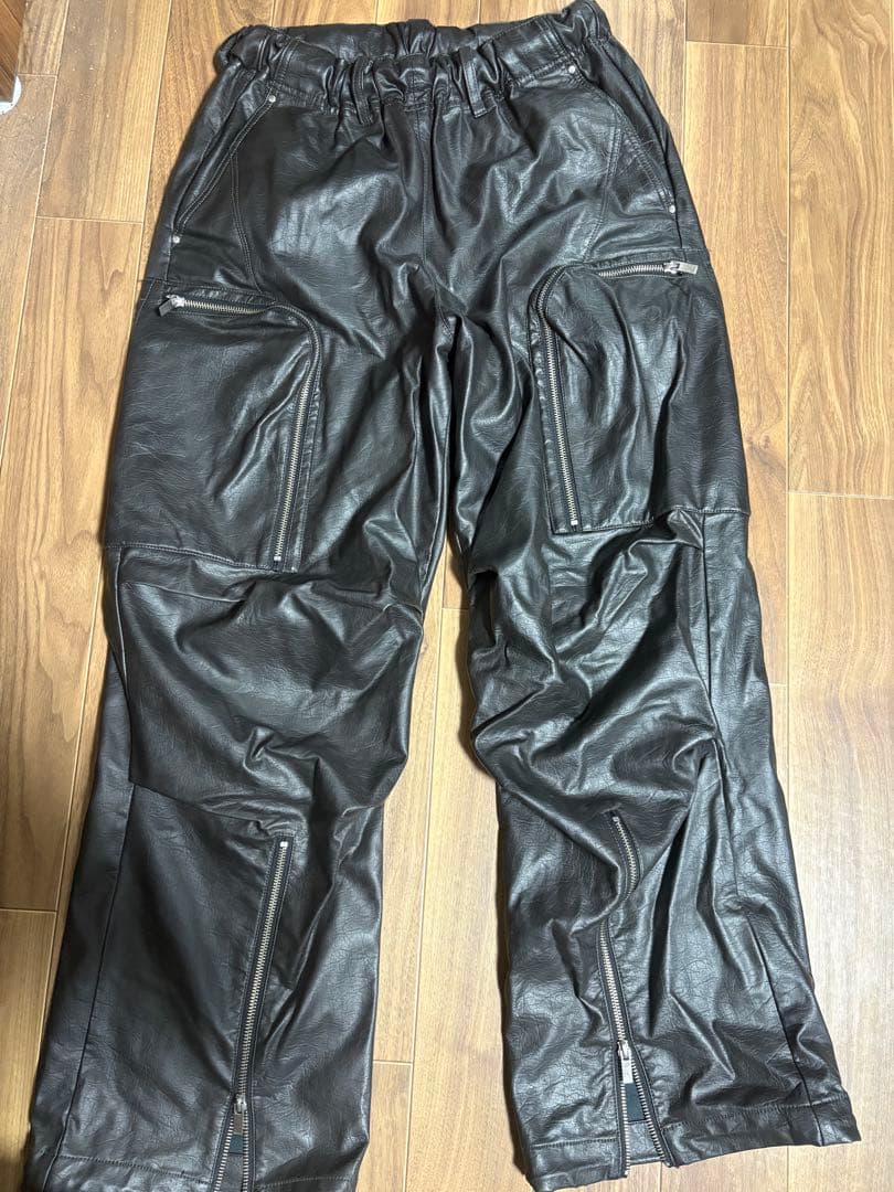 Jent Louis Zip Leather Pants ジェントルイス