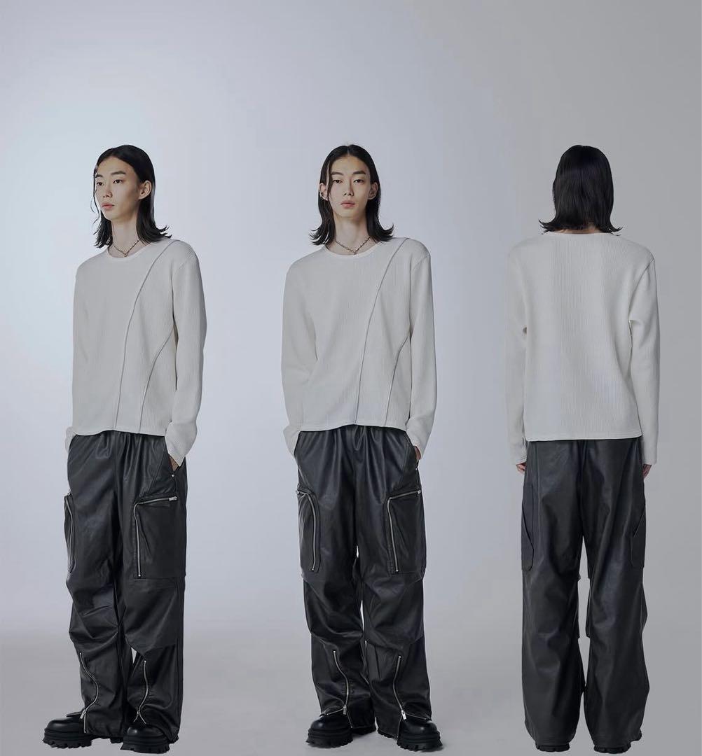 Jent Louis Zip Leather Pants ジェントルイス