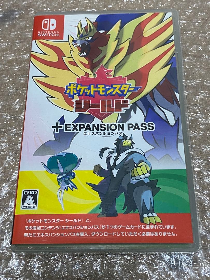 【動作確認済】ポケットモンスター シールド　エキスパンションパス　スイッチ