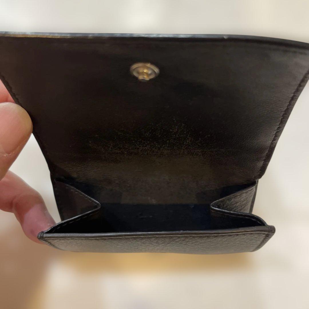 BALENCIAGA 三つ折り財布 ブラック明日の夕方まで値下げ。