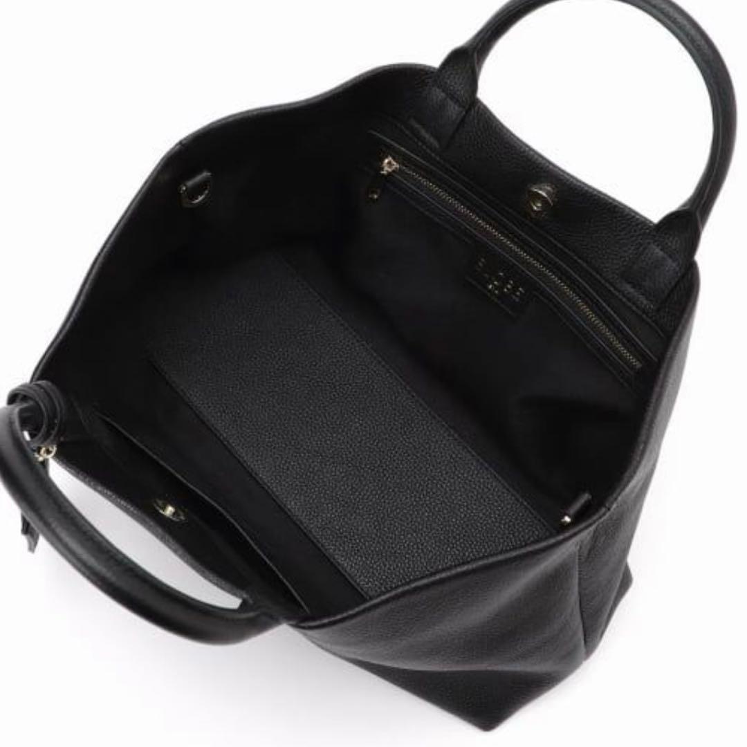 slobe iena スローブイエナ　レザートートバッグ　ブラック