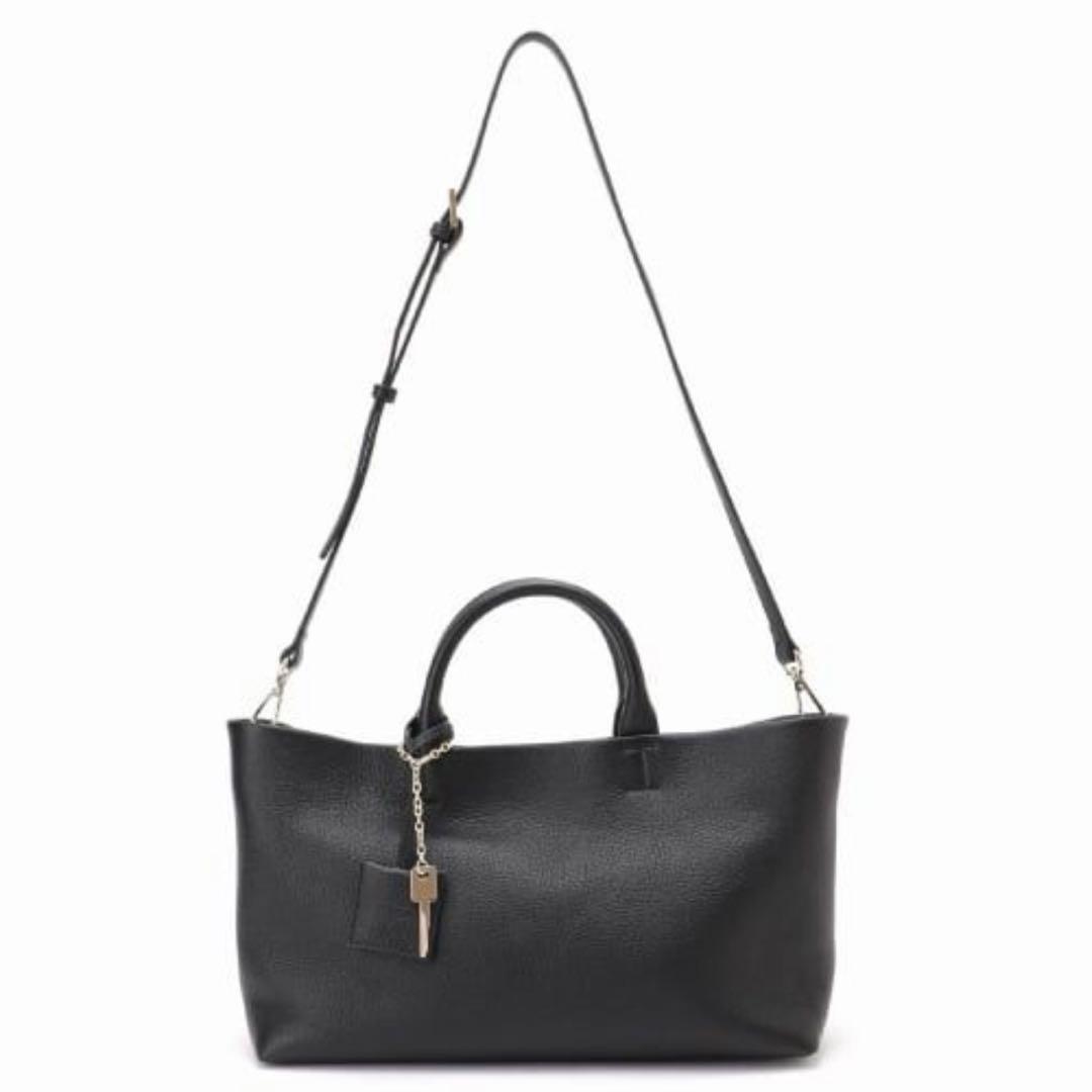 slobe iena スローブイエナ　レザートートバッグ　ブラック