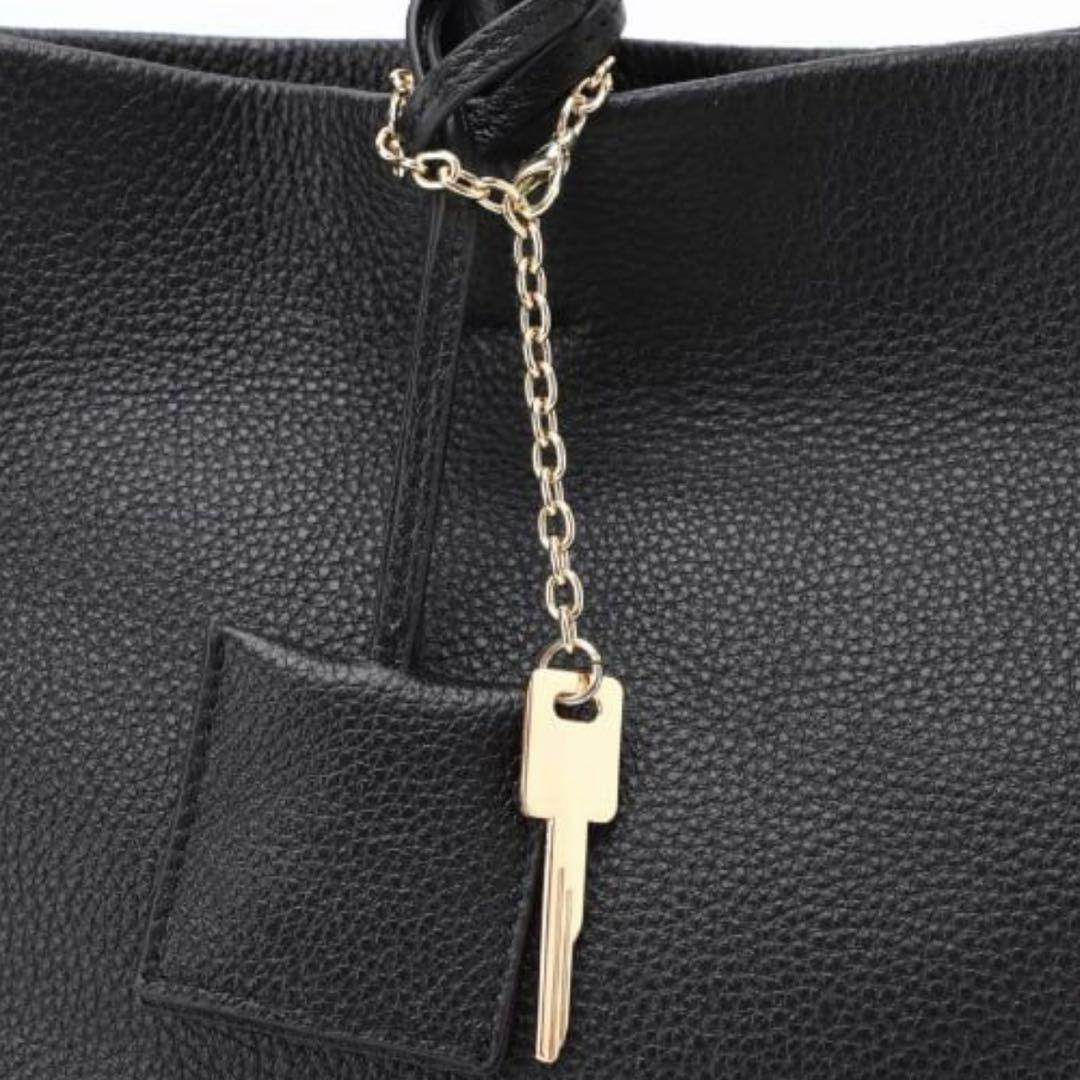 slobe iena スローブイエナ　レザートートバッグ　ブラック