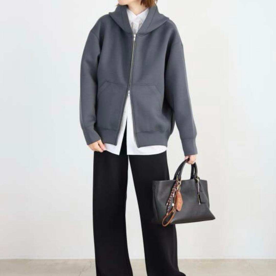 slobe iena スローブイエナ　レザートートバッグ　ブラック