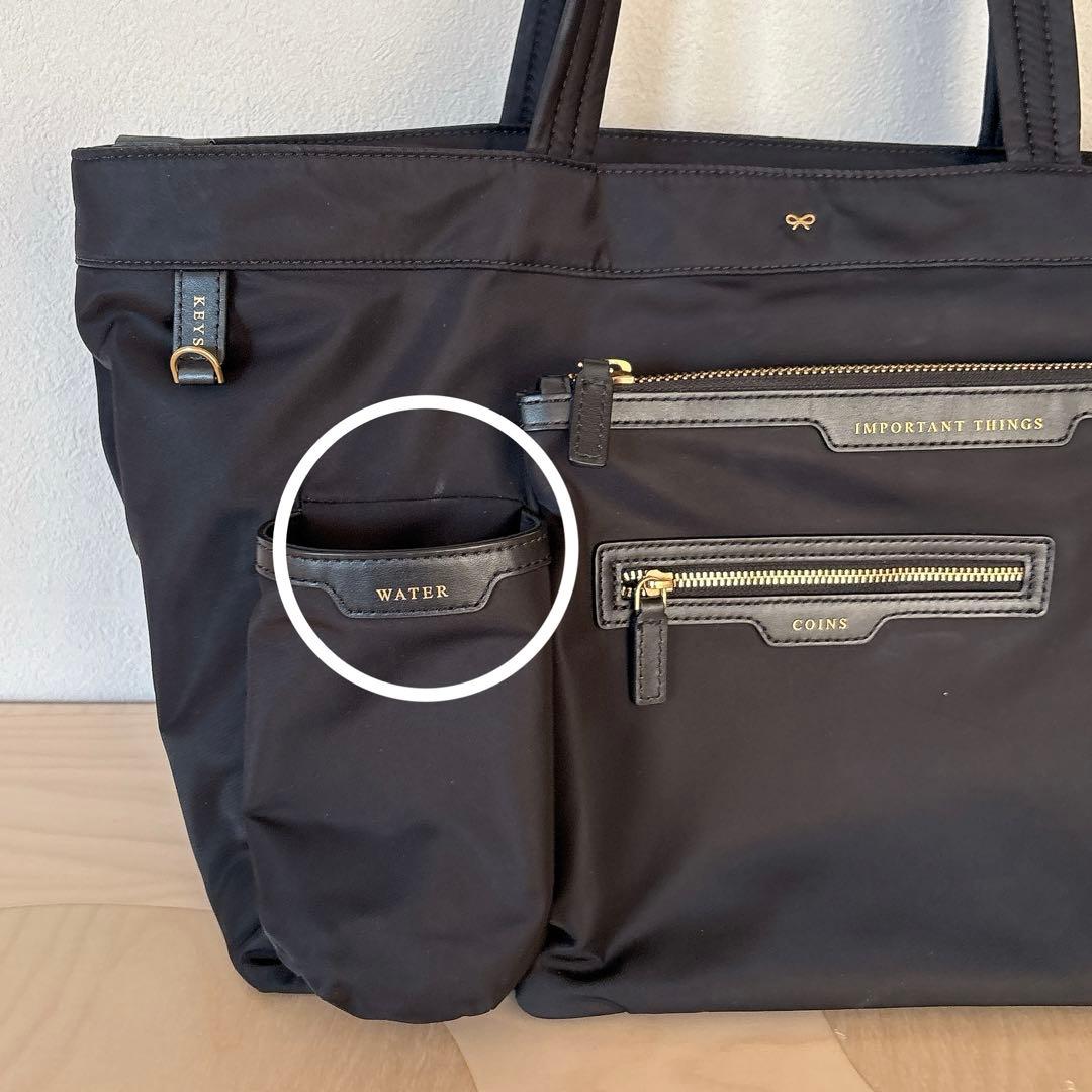 Anya Hindmarch アニヤハインドマーチ マルチポケットトート