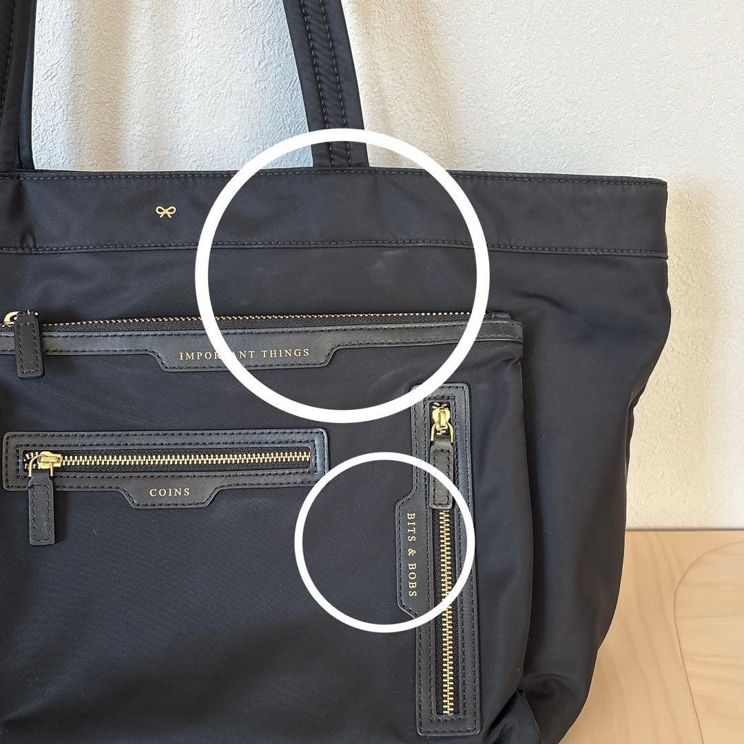 Anya Hindmarch アニヤハインドマーチ マルチポケットトート