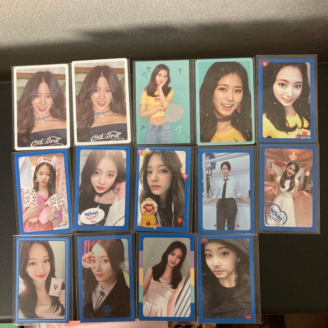 TWICE ツウィ　トレカ　コンプWhat is love? トレカ　14枚