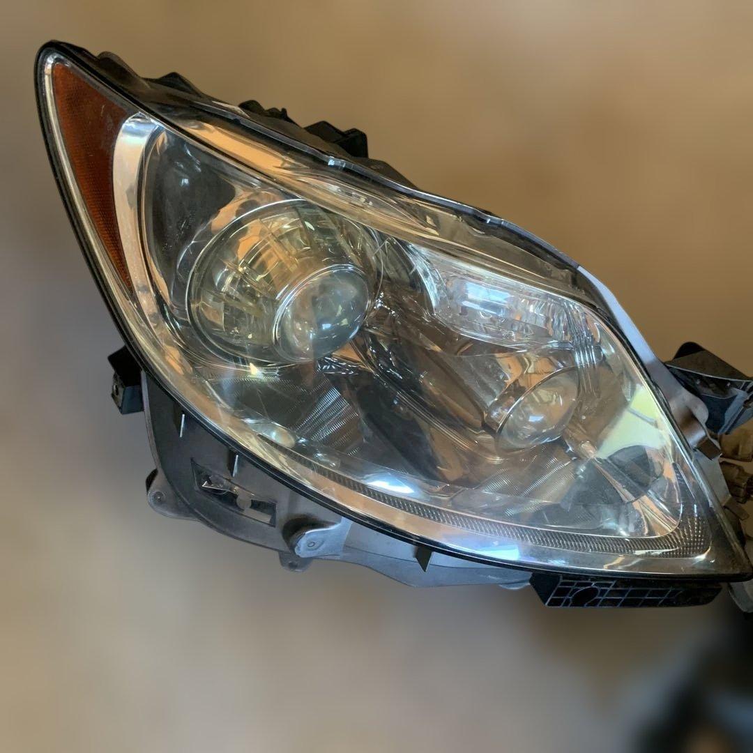レクサス　LS460 前期　純正ヘッドライト左右セット 動作確認済み　中古品