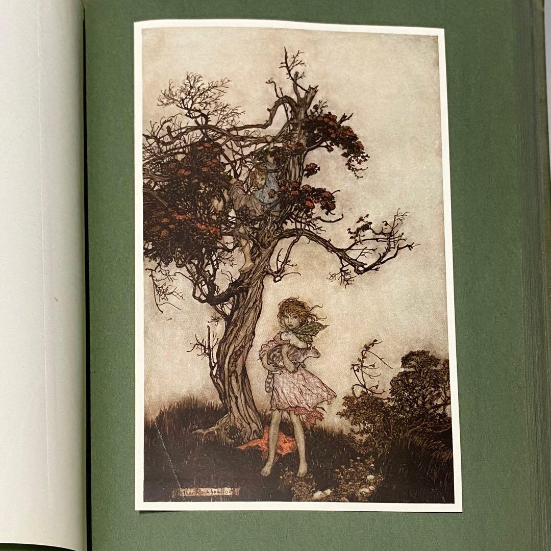 アーサー ラッカム リップ ヴァン ウィンクル 挿絵51枚 1908年 古書