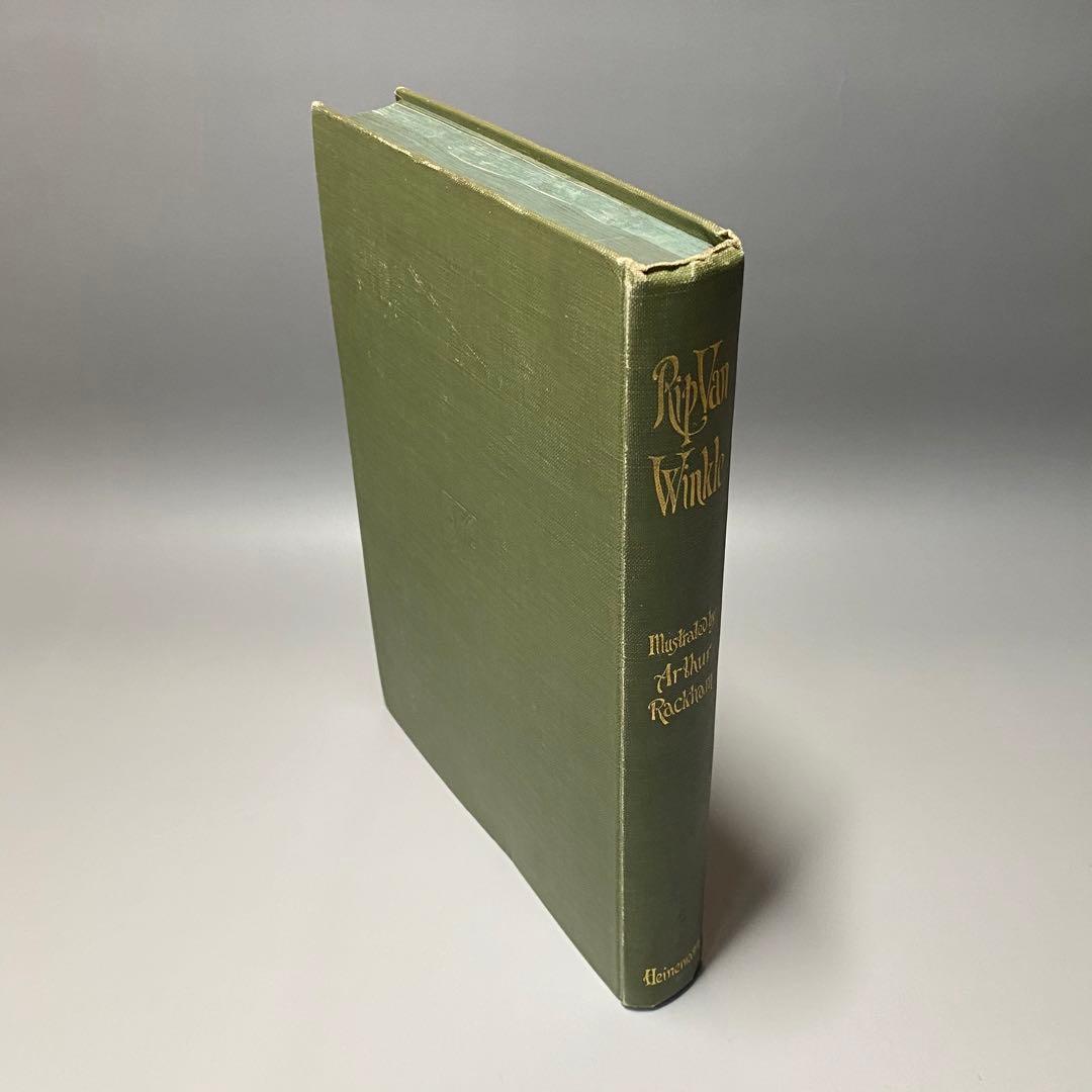 アーサー ラッカム リップ ヴァン ウィンクル 挿絵51枚 1908年 古書