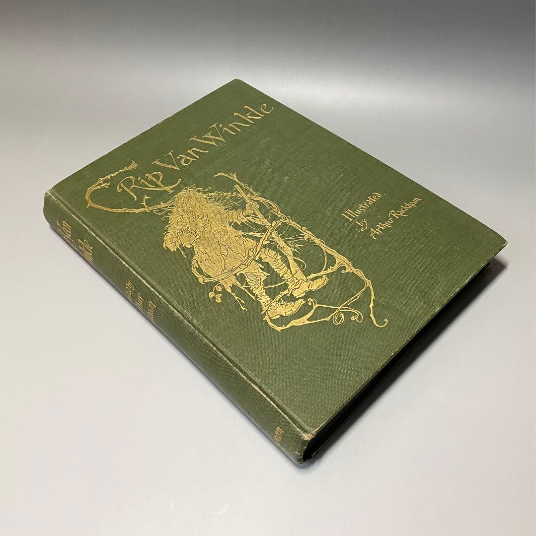 アーサー ラッカム リップ ヴァン ウィンクル 挿絵51枚 1908年 古書