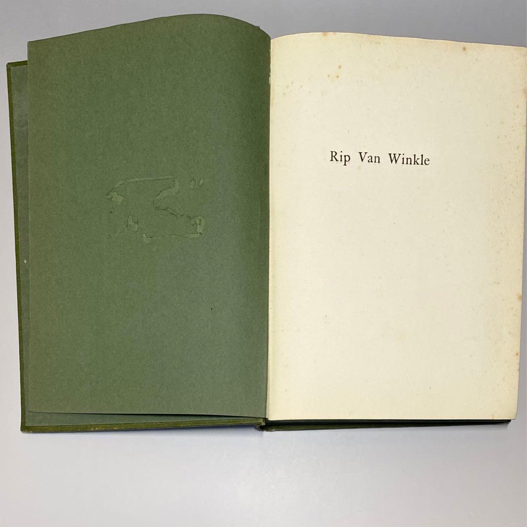 アーサー ラッカム リップ ヴァン ウィンクル 挿絵51枚 1908年 古書
