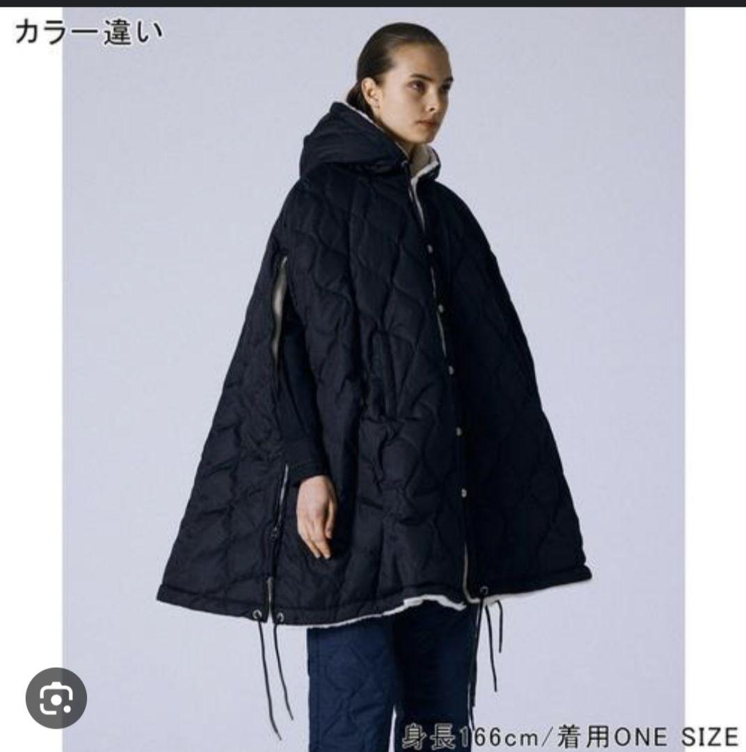 TAIONミリタリー ダウンケープ(TAION-CPML-1)