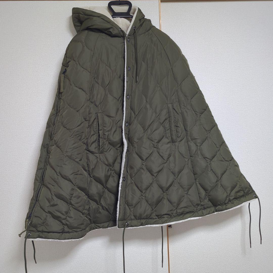 TAIONミリタリー ダウンケープ(TAION-CPML-1)