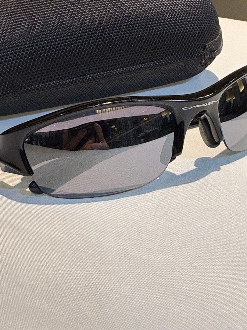 Oakley FLAK JACKETブラック ケース付き