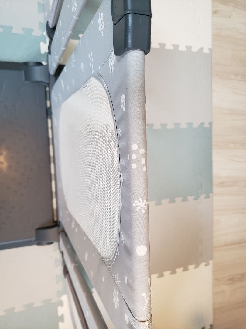 おくトビラ 木の実柄 サイズS ベビーフェンス ベビーゲート　日本育児【美品】