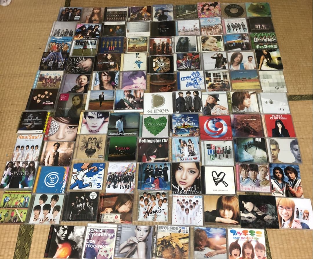 中古CDまとめ売り　200枚以上！　邦楽　昭和！平成！大ヒットCD集合！懐かし！