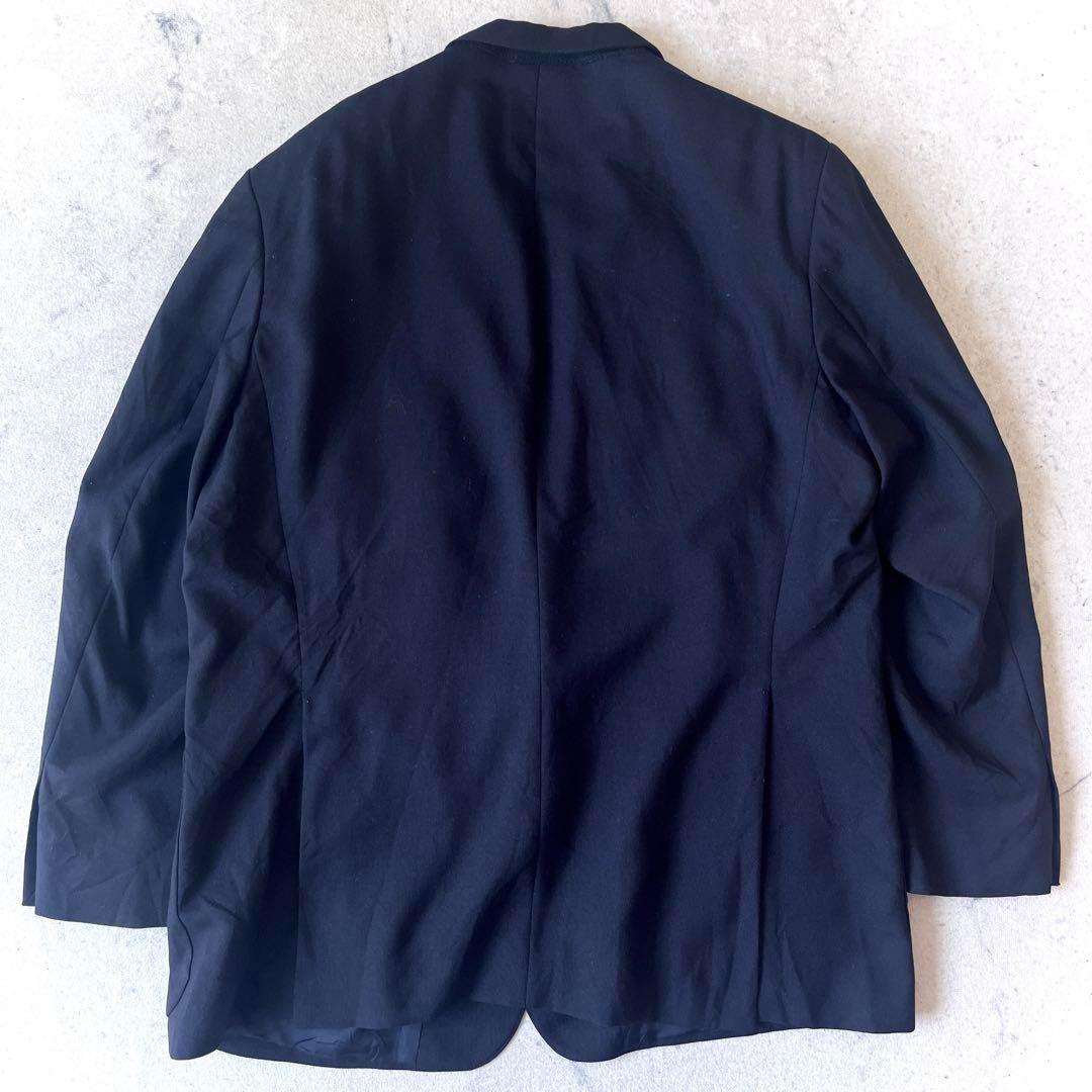 90s バーバリー ドイツ製 金ボタン テーラード ジャケット ネイビーブレザー