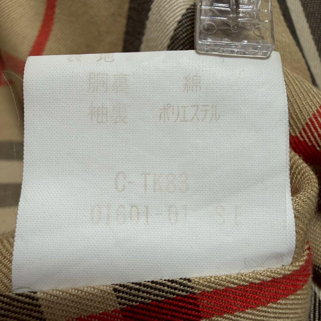 良品✨Burberry バーバリー　ステンカラーコート　ノバチェック　9AB2