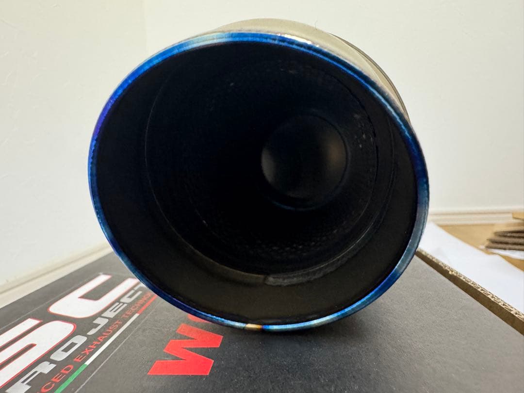 CBR100ORR-RスリップオンマフラーSCプロジェクト排気デバイスキャンセラ