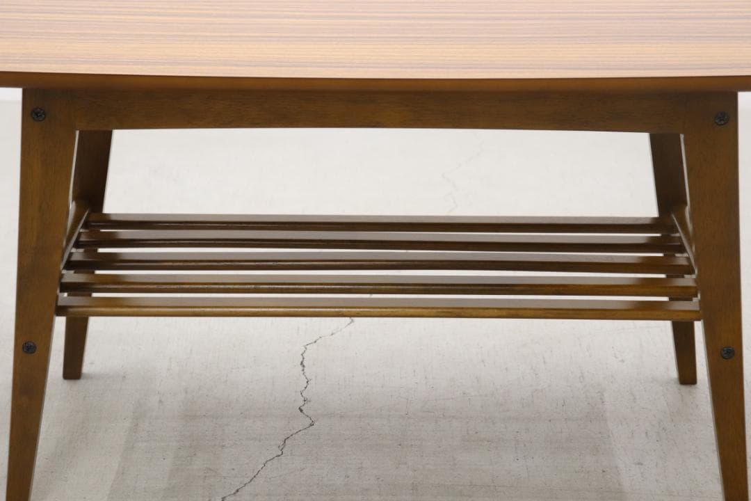 カリモク60 リビングテーブル センターテーブル レトロ メラミン化粧板