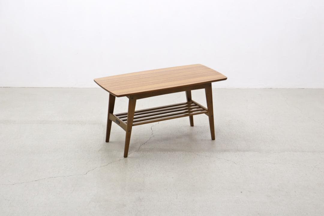 カリモク60 リビングテーブル センターテーブル レトロ メラミン化粧板