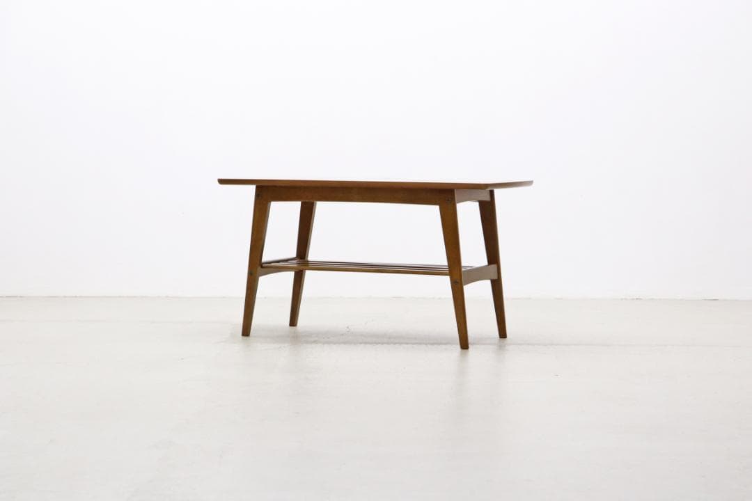 カリモク60 リビングテーブル センターテーブル レトロ メラミン化粧板