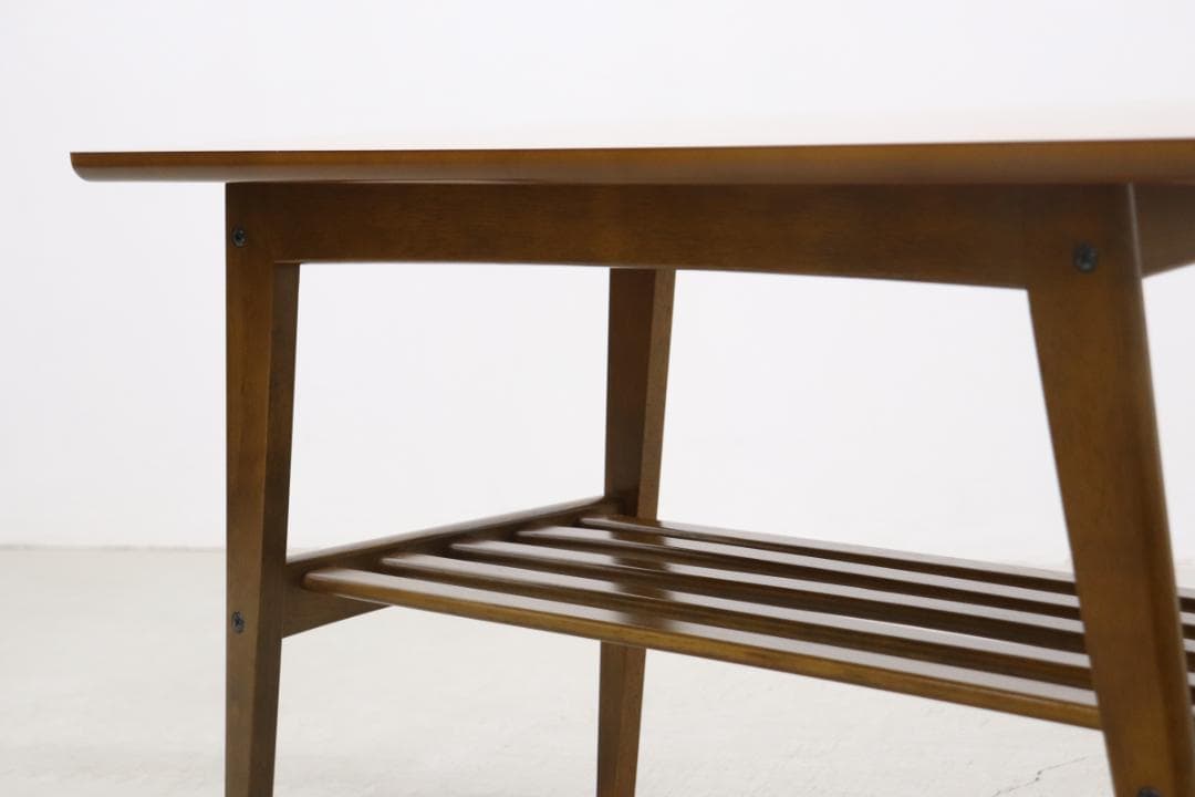 カリモク60 リビングテーブル センターテーブル レトロ メラミン化粧板