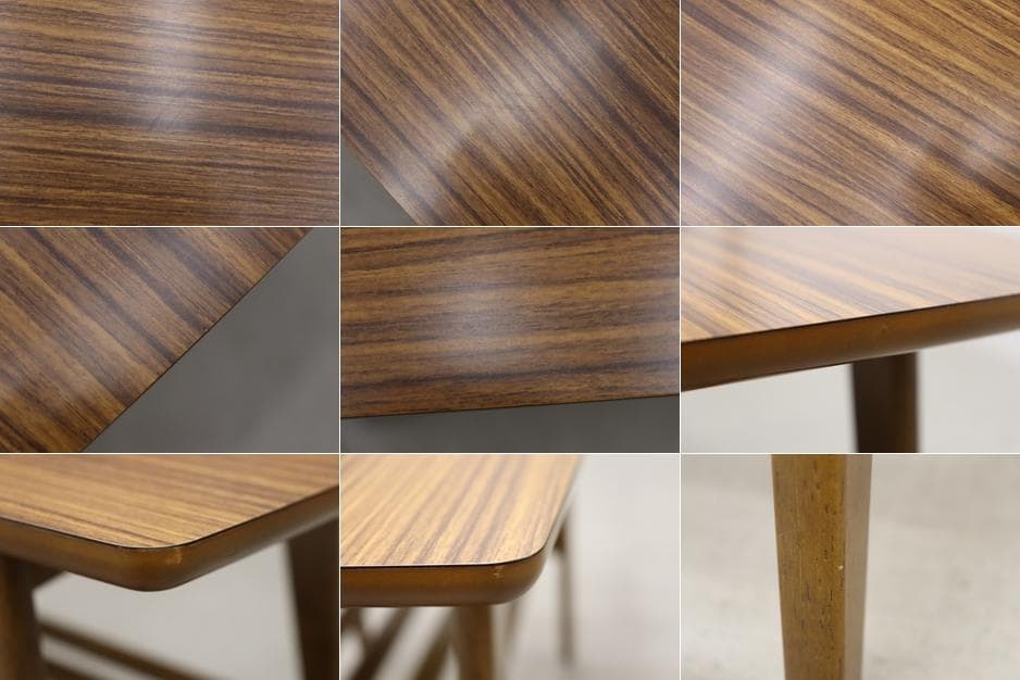 カリモク60 リビングテーブル センターテーブル レトロ メラミン化粧板