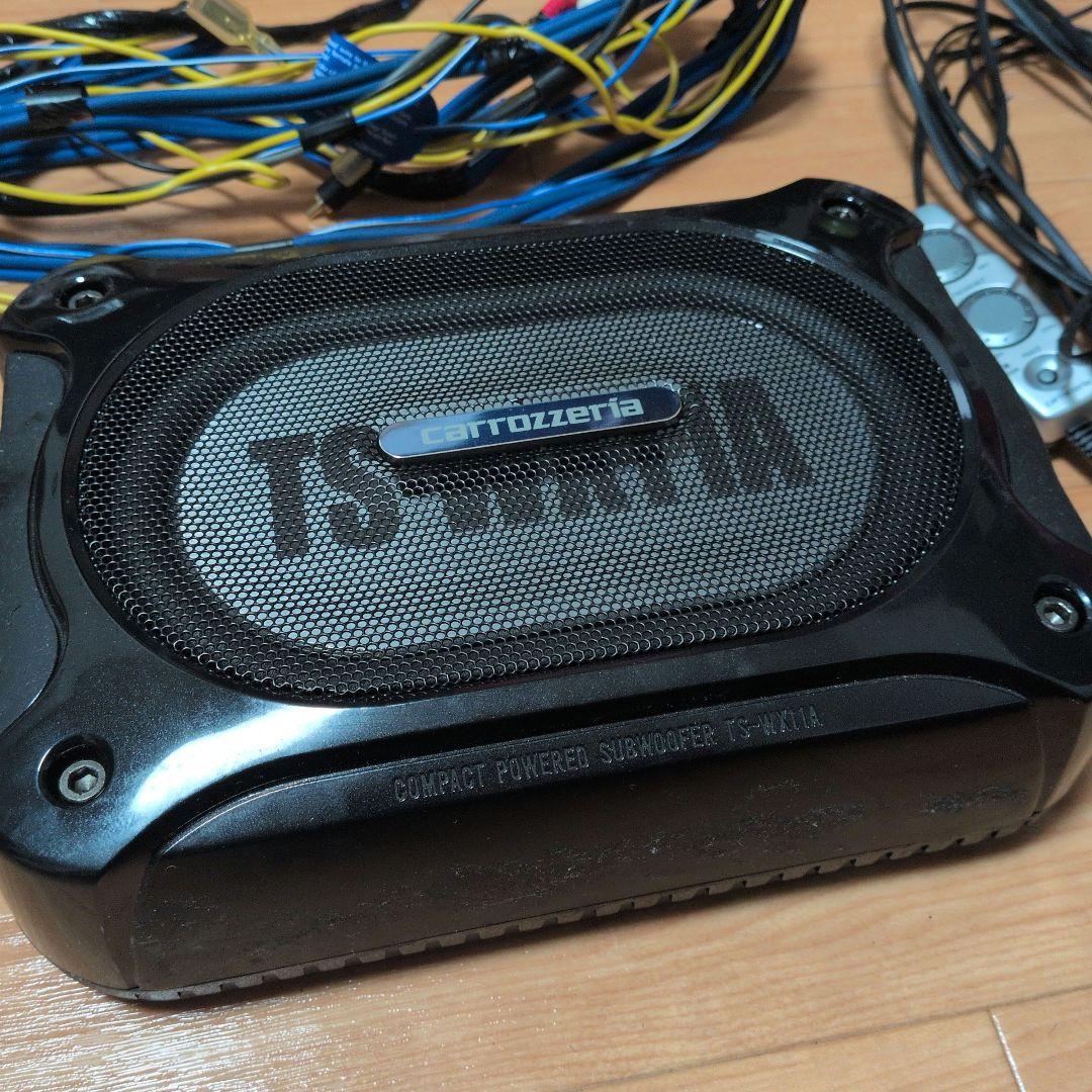カロッツェリア コンパクトパワードサブウーファー TS-WX11A パイオニア