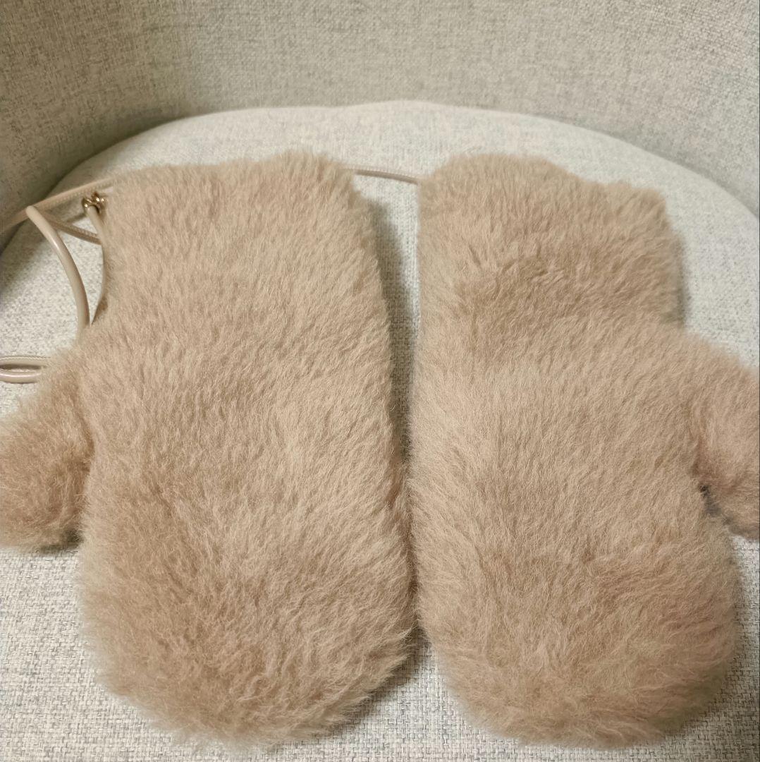 MaxMara マックスマーラ テディミトン　手袋　S/M