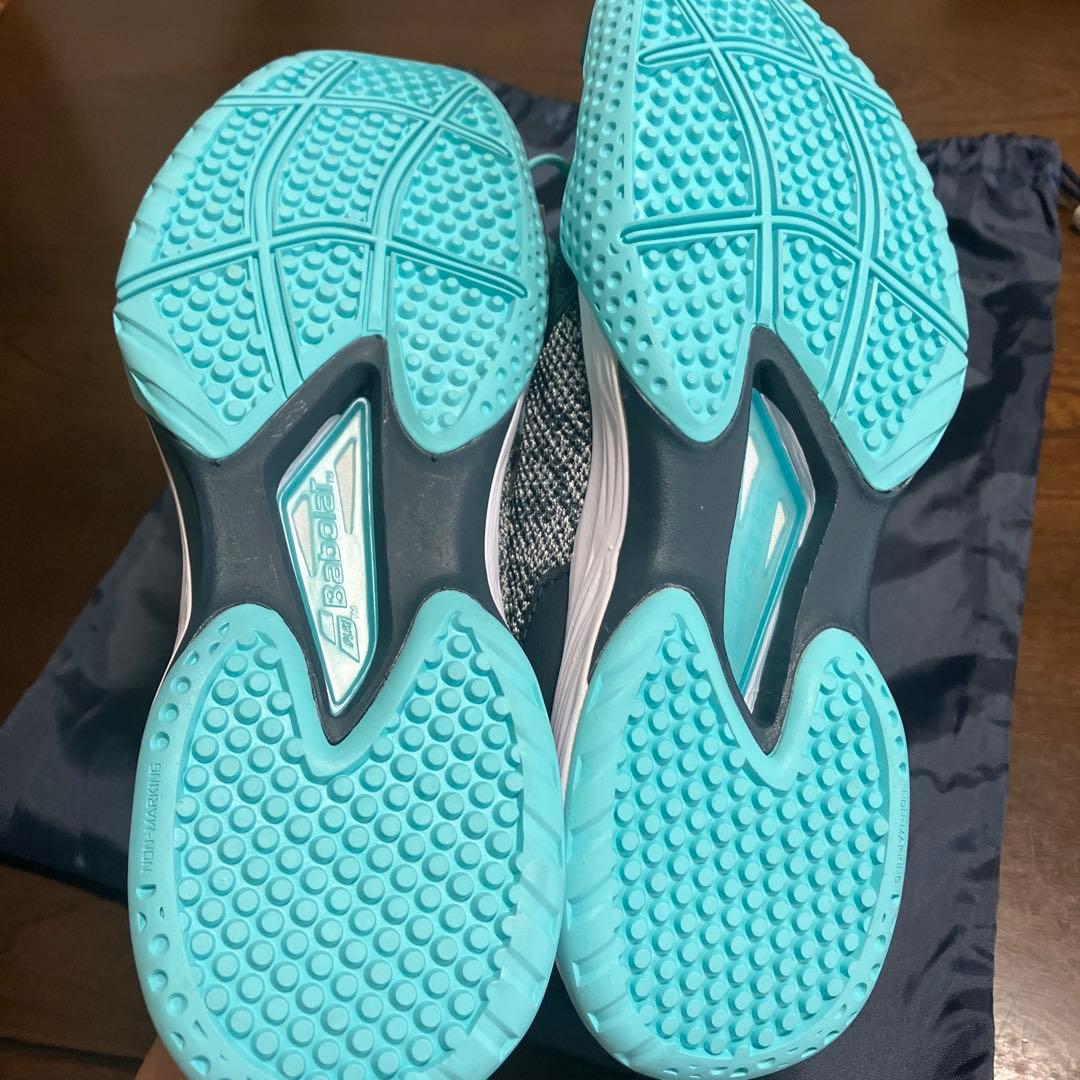 バボラ　メンズ　テニスシューズ　オムニクレー　25.5