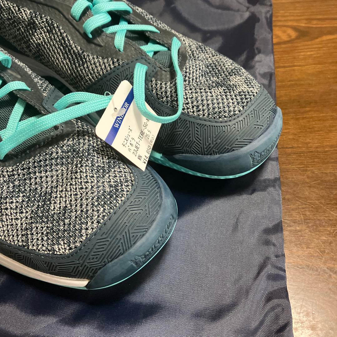 バボラ　メンズ　テニスシューズ　オムニクレー　25.5