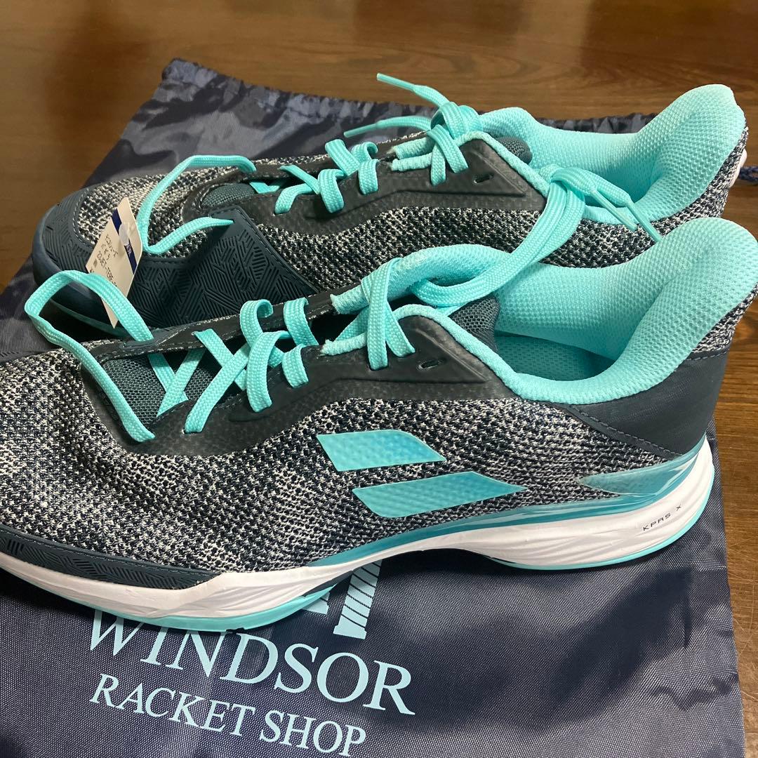 バボラ　メンズ　テニスシューズ　オムニクレー　25.5