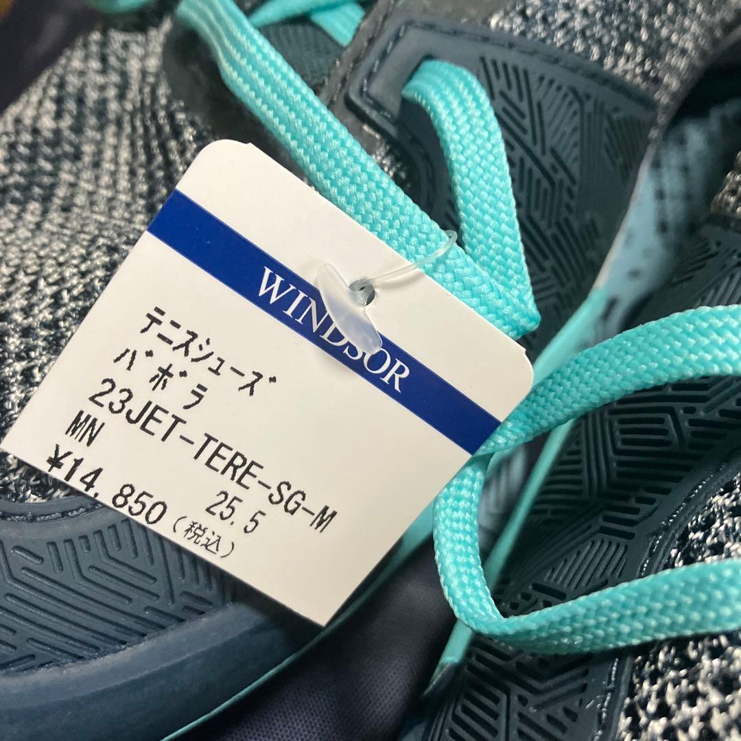 バボラ　メンズ　テニスシューズ　オムニクレー　25.5