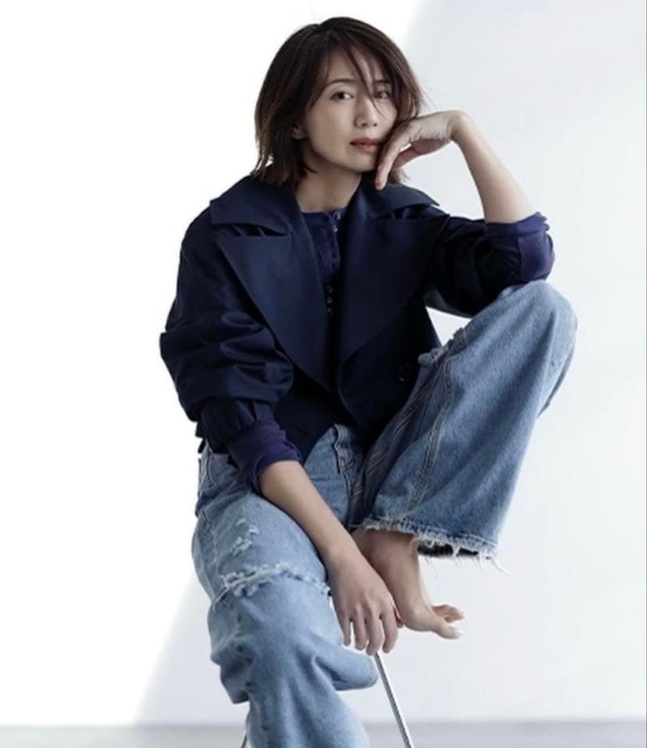 未使用　FORME ショートトレンチコート