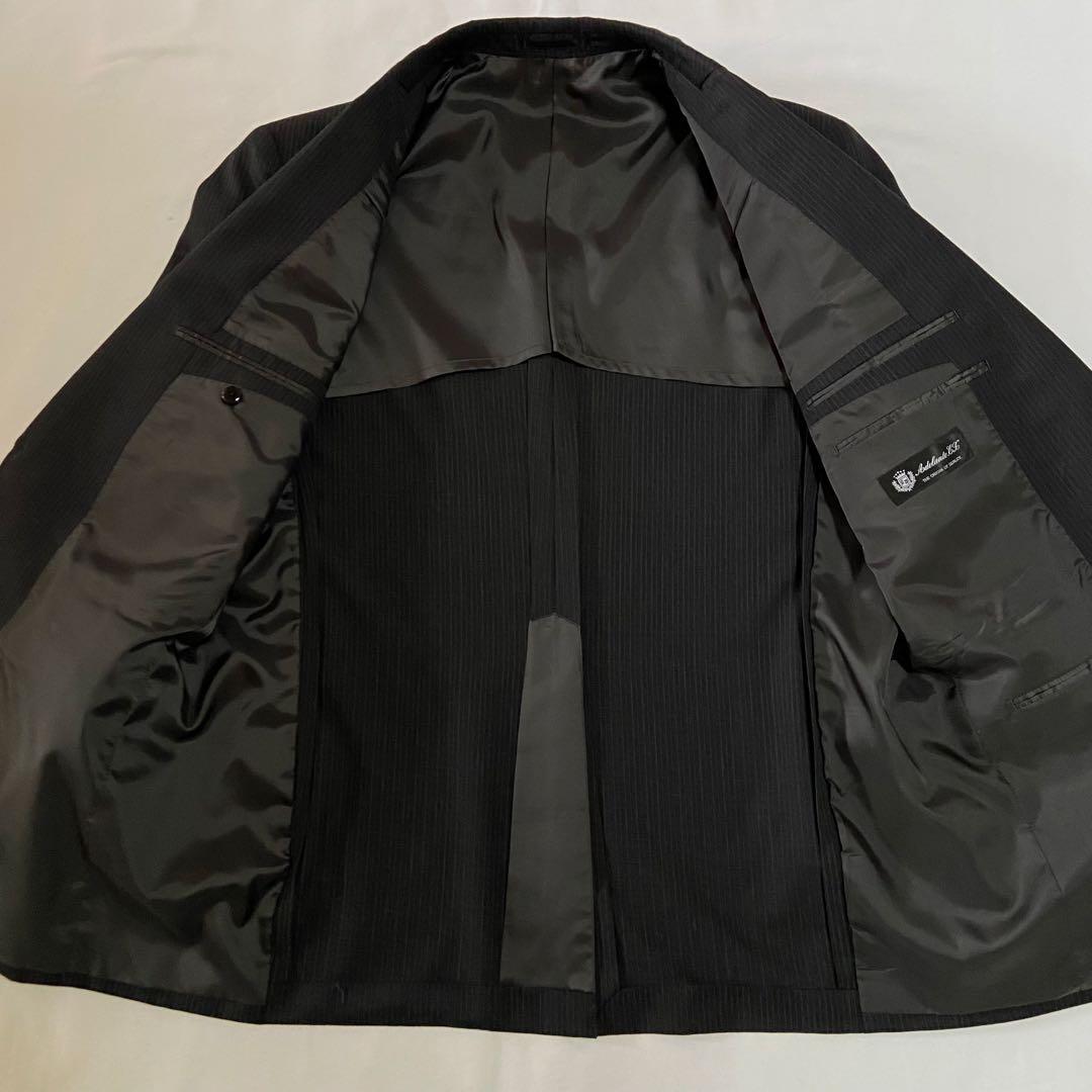 大きいサイズ✨BB7 アデランテ ストライプ セットアップスーツ グレー