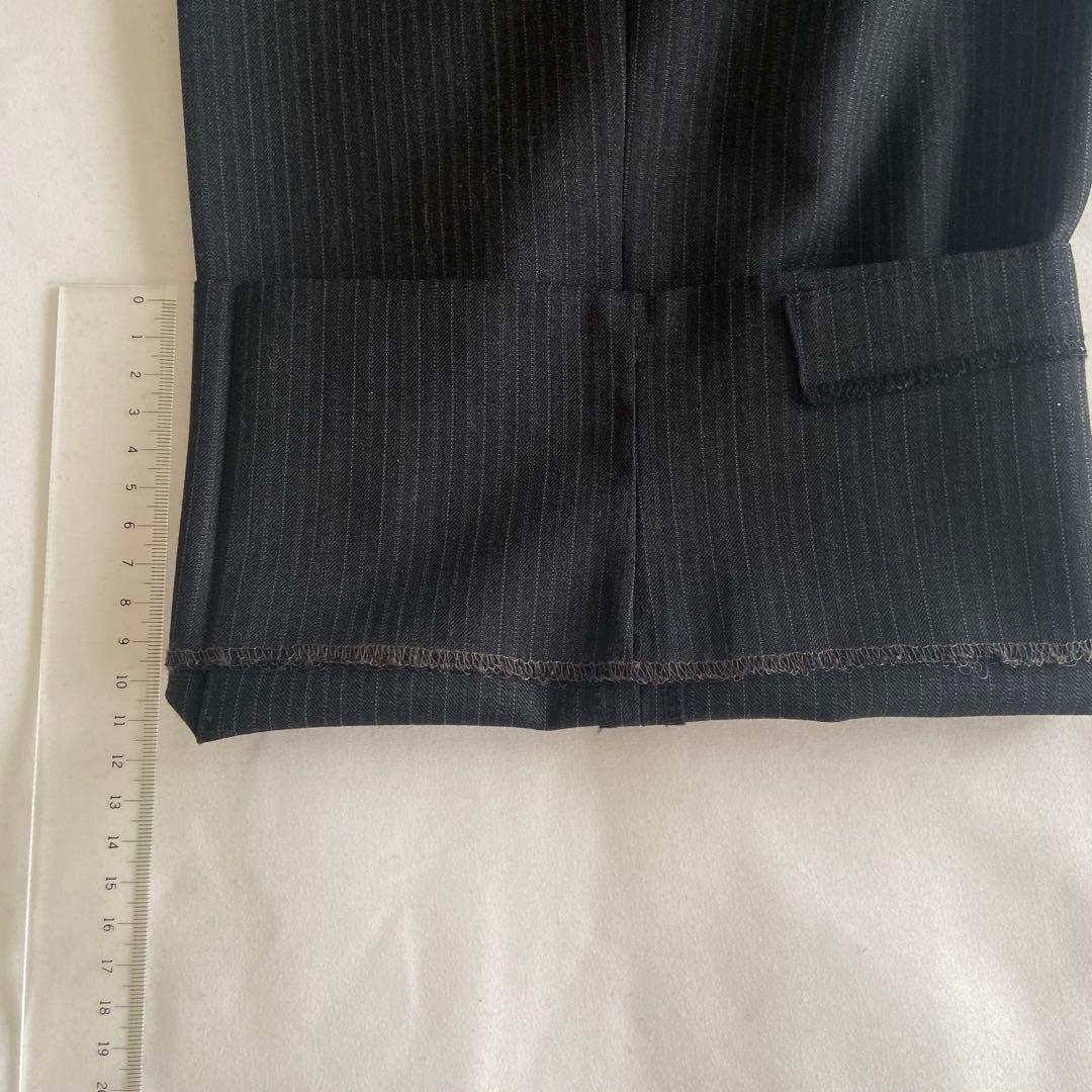 大きいサイズ✨BB7 アデランテ ストライプ セットアップスーツ グレー