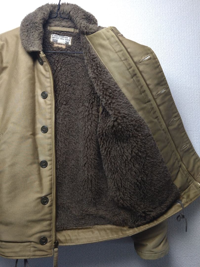 t*k様 バズリクソンズN1デッキジャケットDEMOTEX　BuzzRickso