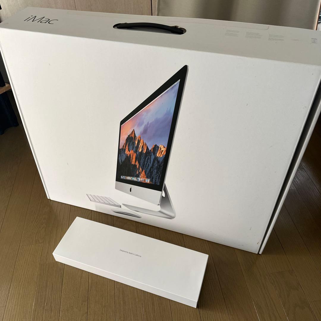 Macデスクトップ iMac 5K 27inch 2017 (RAM24GB / SSD512GB)
