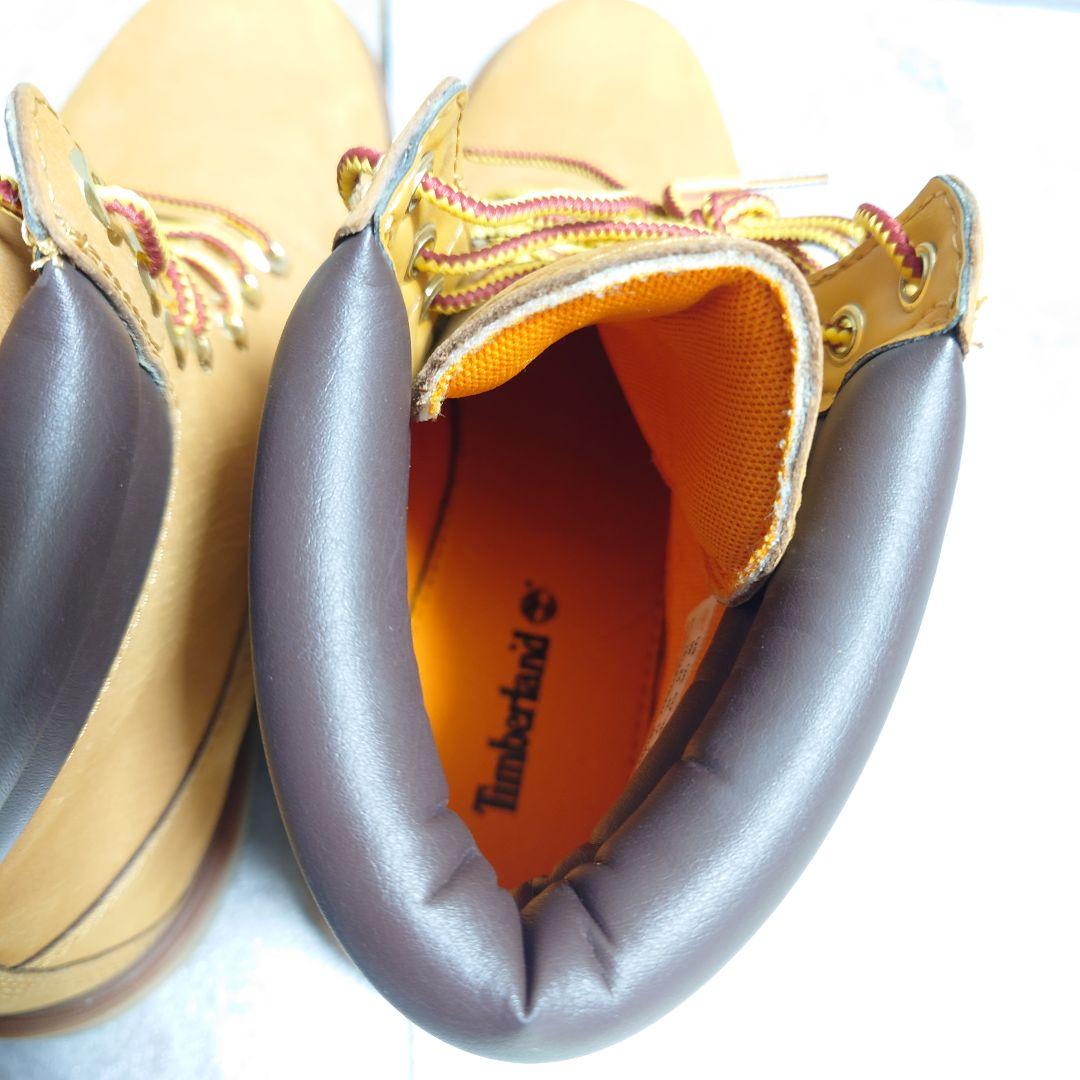 美品 Timberland 6インチプレミアムブーツ 27cm イエローブーツ