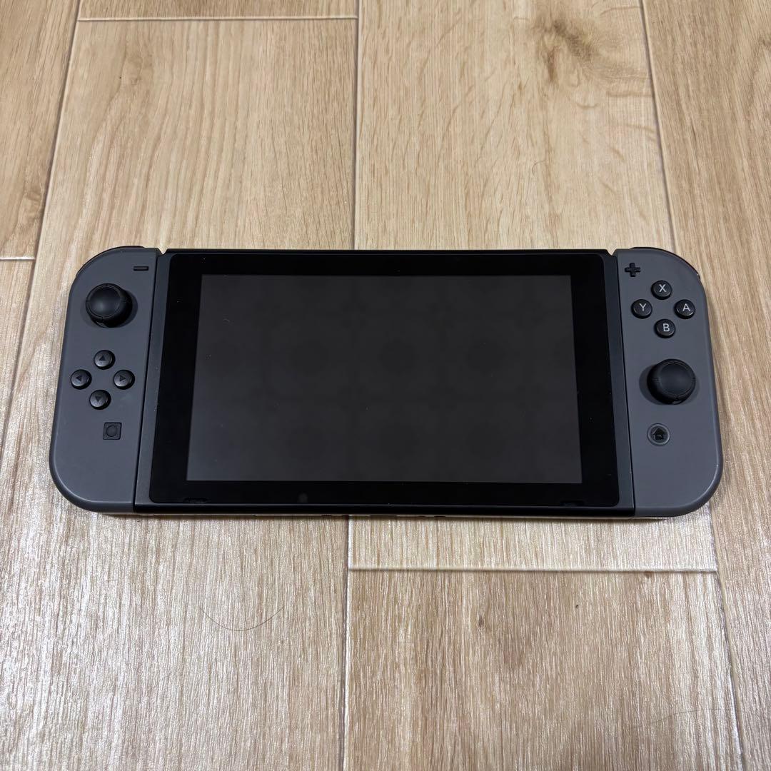 Nintendo Switch 本体 グレー マリオカート8デラックス付き