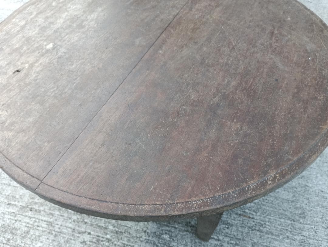 木製「茶ぶだい」　珍品　骨董品　コレクション　インテリア