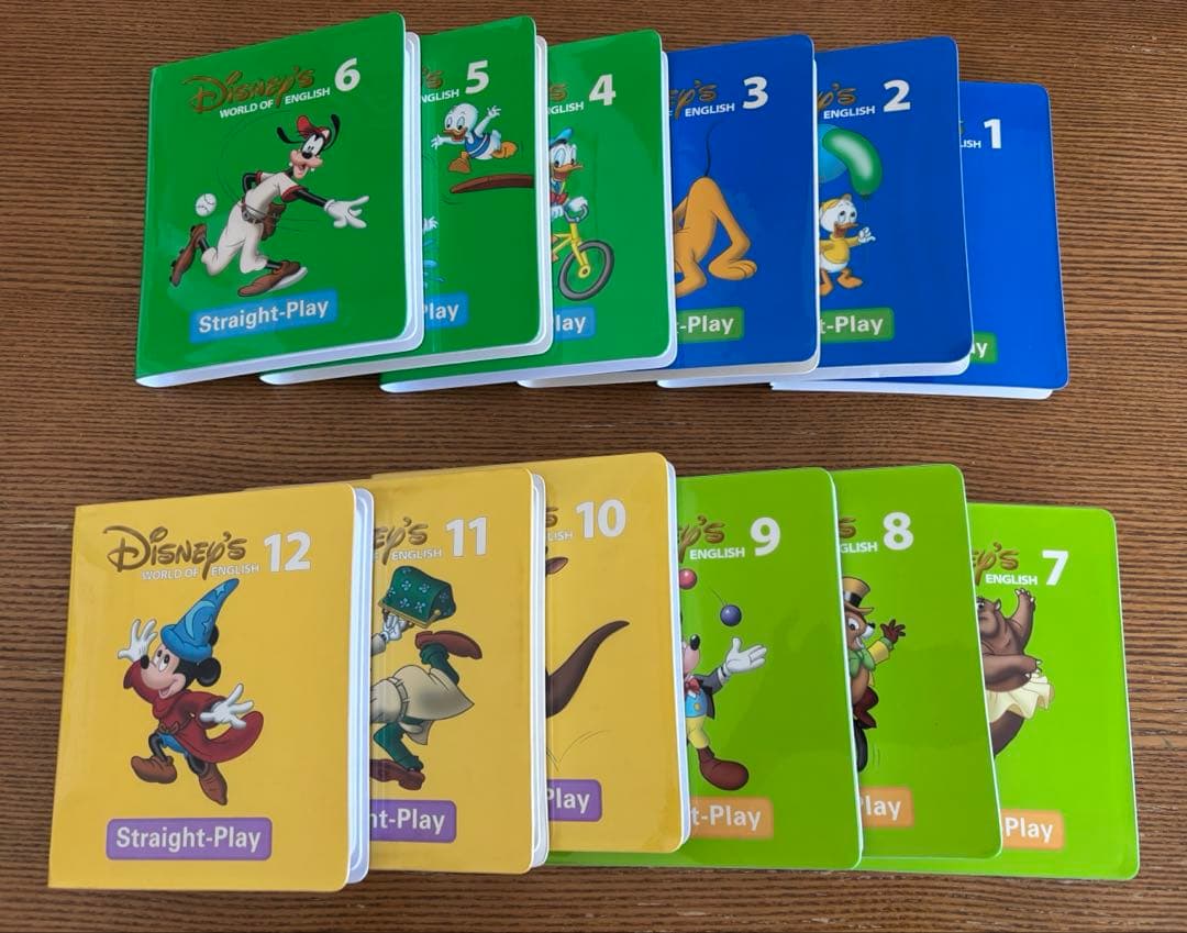 DWE straight-play 1～12